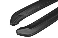 Maxton Design Rear extension Flaps diffuser black gloss - Audi A7 MK1 S-Line