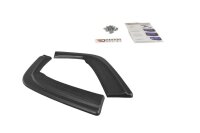 Maxton Design Heckansatz Flaps Diffusor schwarz Hochglanz - BMW M3 E46 Coupe