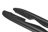 Maxton Design Heckansatz Flaps Diffusor schwarz Hochglanz - BMW 3er E90 M Paket