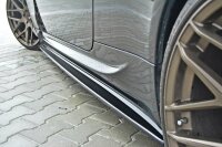 Maxton Design Side skirts extension extension black gloss...