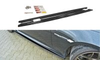 Maxton Design Side skirts extension extension black gloss...