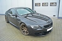 Maxton Design Side skirts extension extension black gloss - BMW M6 E63