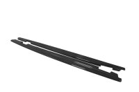 Maxton Design Side skirts extension extension black gloss - BMW M6 E63