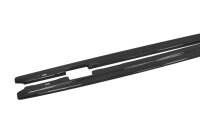 Maxton Design Side skirts extension extension black gloss - BMW M6 E63