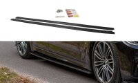 Maxton Design Seitenschweller Ansatz schwarz Hochglanz - BMW 5er G30/ G31 M-Paket