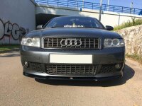 Maxton Design Front extension V.1 black gloss - Audi A4...