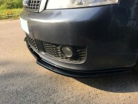 Maxton Design Front extension V.2 black gloss - Audi A4 S-Line B6