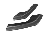 Maxton Design Rear extension Flaps diffuser black gloss - Audi S3 / A3 S-Line 8V FL Limosine