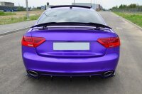 Maxton Design Spoiler Cap black gloss - Audi RS5 MK1 8T Facelift