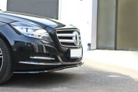 Maxton Design Front extension V.1 black gloss - Mercedes CLS C218