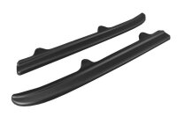 Maxton Design Heckansatz Flaps Diffusor schwarz Hochglanz - Mercedes CLS C218