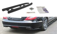 Maxton Design Rear extension Flaps diffuser black gloss -...