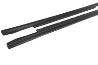 Maxton Design Side skirts extension extension black gloss - Mercedes CLS C218