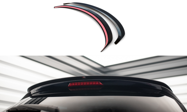 Maxton Design Spoiler Cap schwarz Hochglanz - Mazda 3 BN (MK3) Facelift
