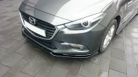 Maxton Design Front extension V.1 black gloss - Mazda 3...