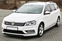 Maxton Design Front extension V.1 black gloss - VW Passat...