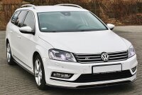 Maxton Design Frontansatz V.1 schwarz Hochglanz - VW Passat B7 R-Line