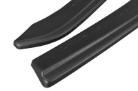 Maxton Design Heckansatz Flaps Diffusor schwarz Hochglanz - VW Passat B7 R-Line Variant