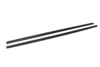 Maxton Design Side skirts extension extension black gloss - VW Passat B7 R-Line