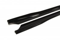 Maxton Design Side skirts extension extension black gloss - Toyota GT86