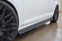 Maxton Design Side skirts extension extension black gloss...