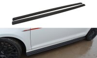 Maxton Design Side skirts extension extension black gloss...