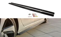 Maxton Design Side skirts extension extension black gloss - VW Golf 7 GTI Pre-Facelift/Facelift (breit)