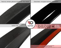 Maxton Design Spoiler Cap black gloss - VW Scirocco Standard