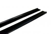 Maxton Design Side skirts extension extension black gloss - Fiat Stilo Schumacher ED