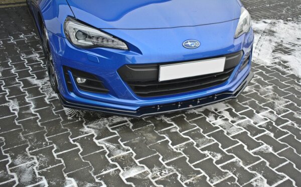 Maxton Design Front extension V.1 black gloss - Subaru BRZ Facelift