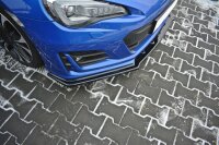 Maxton Design Front extension V.1 black gloss - Subaru BRZ Facelift