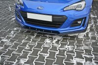 Maxton Design Front extension V.1 black gloss - Subaru BRZ Facelift