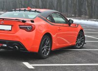 Maxton Design Seitenschweller Ansatz V.1 schwarz Hochglanz - Subaru BRZ/ Toyota GT86 Facelift