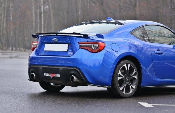 Maxton Design Spoiler Cap V.2 black gloss - Subaru BRZ/ Toyota GT86 Facelift