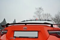 Maxton Design Spoiler Cap V.2 black gloss - Subaru BRZ/ Toyota GT86 Facelift