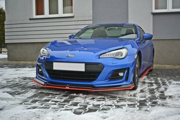 Maxton Design Front extension V.5 black gloss - Subaru BRZ Facelift