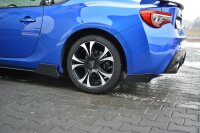 Maxton Design Sport Rear extension Flaps diffuser - Subaru BRZ Facelift