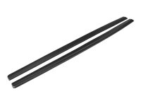 Maxton Design Side skirts extension extension V.1 black gloss - Audi S3 / A3 S-Line 8V / 8V FL Limosine