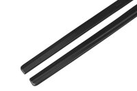 Maxton Design Side skirts extension extension V.1 black gloss - Audi S3 / A3 S-Line 8V / 8V FL Limosine