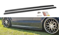 Maxton Design Side skirts extension extension black gloss...