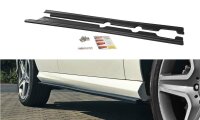 Maxton Design Side skirts extension extension black gloss...