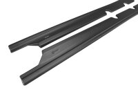 Maxton Design Side skirts extension extension black gloss - Mercedes GLE W166 AMG-Line