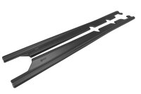 Maxton Design Side skirts extension extension black gloss - Mercedes GLE W166 AMG-Line