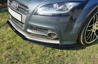 Maxton Design Front extension V.1 black gloss - Audi TT S...