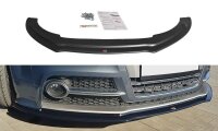 Maxton Design Front extension V.1 black gloss - Audi TT S...