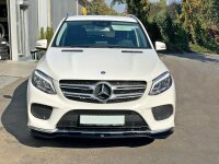 Maxton Design Front extension V.1 black gloss - Mercedes...