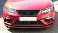 Maxton Design Front extension V.3 - Seat Leon Cupra / FR MK3 FL