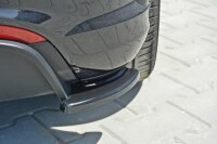 Maxton Design Rear extension Flaps diffuser black gloss - Fiat Punto Evo Abarth