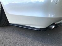 Maxton Design Rear extension Flaps diffuser black gloss - Lexus GS 300 MK3 Facelift