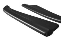 Maxton Design Heckansatz Flaps Diffusor schwarz Hochglanz - Mercedes CLS C219 55AMG